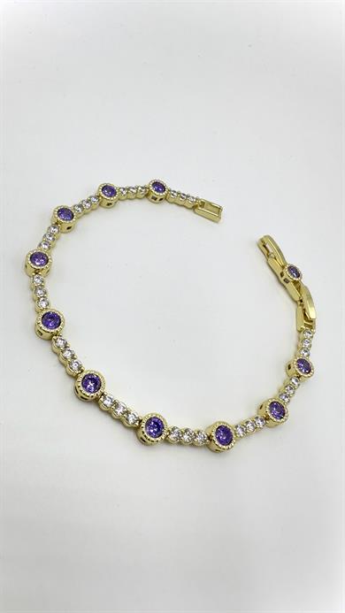 Vp 14 K Ametis Taşlı Suyolu Model Bileklik