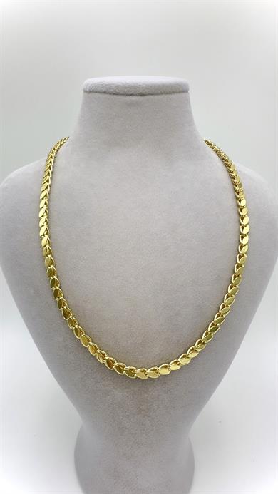 Vp 14 K Arpa Mıdel Kolye 50cm