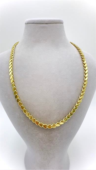 Vp 14 K Arpa Mıdel Kolye 50cm