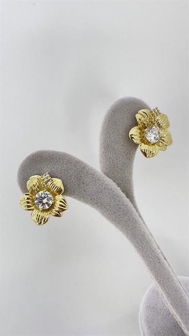 Vp 14 K  Çiçekli Küpe