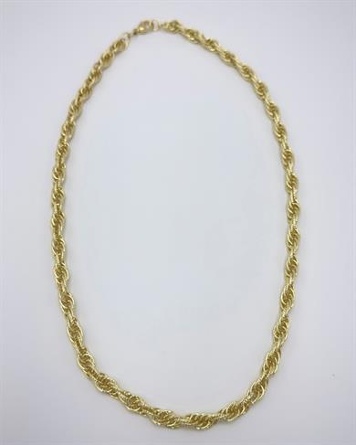 Vp 14 K Desenli Sarmal Model Kolye 60cm
