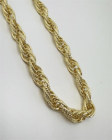 Vp 14 K Desenli Sarmal Model Kolye 60cm