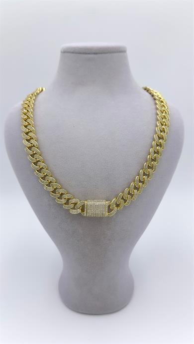 Vp 14 K Full Taşlı Gurmet Model Kolye