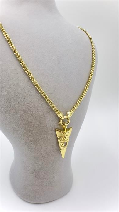 Vp 14 K Geometrik Model Kolye 60cm