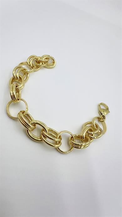 Vp 14 K Halka Bağlantılı Oval Model Bileklik