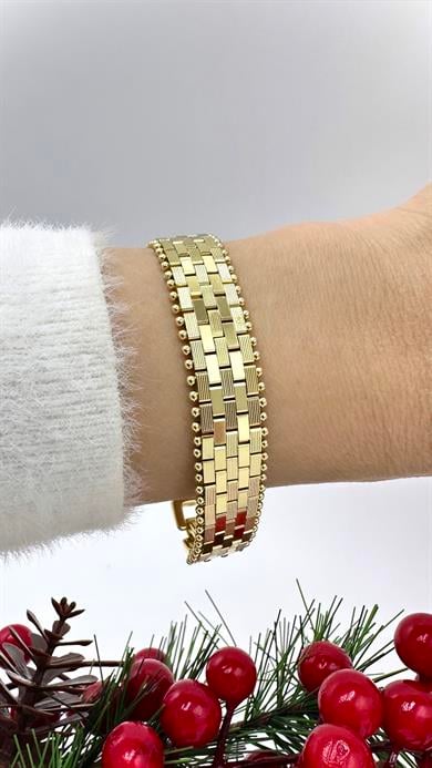 Vp 14 K Hasır Kafes Model Bileklik