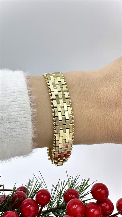 Vp 14 K Hasır Kafes Model Bileklik
