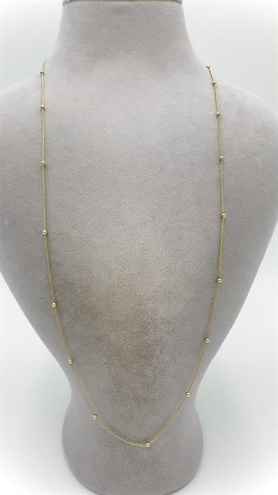 Vp 14 K Hayalet Dorika Zincir Kolye 60cm