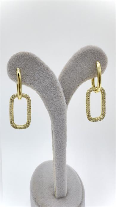 Vp 14 K Kare Geçme Model Küpe