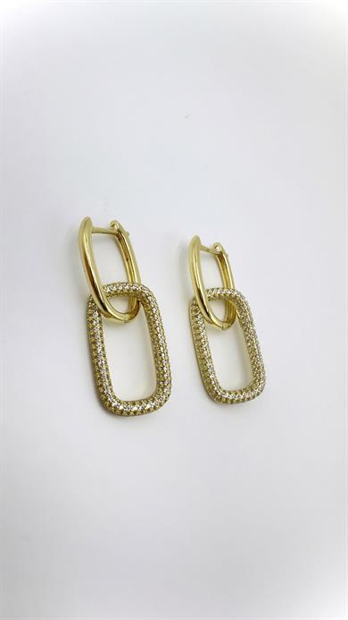 Vp 14 K Kare Geçme Model Küpe