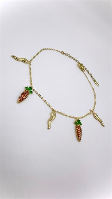 Vp 14 K Kırmızı Biber Model Bileklik