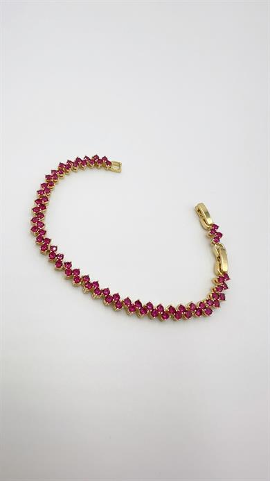 Vp 14 K Kırmızı Damla Model Bileklik