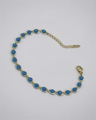 Vp 14 K Mavi Göz Model Tasarım Bileklik