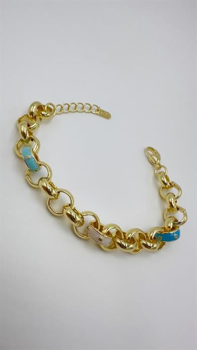 Vp 14 K Mavili Halka Model Bileklik