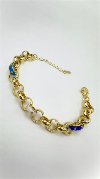 Vp 14 K Mavili Halka Model Bileklik