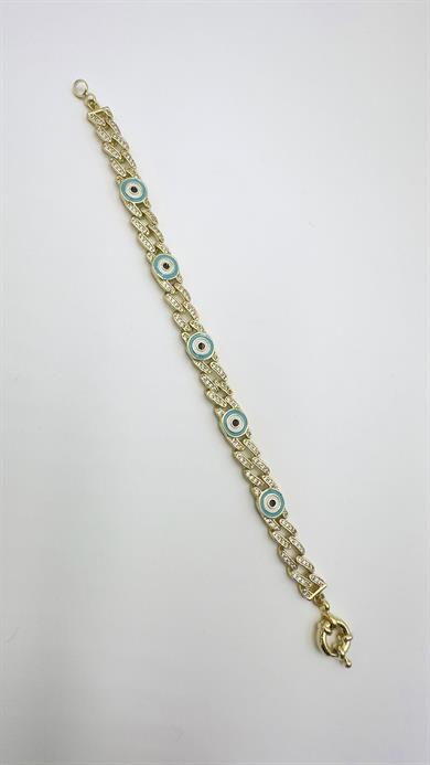 Vp 14 K Nazar Boncuklu Gurmet Bileklik