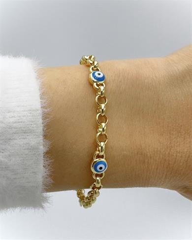 Vp 14 K Nazar Gözlü Modern Bileklik