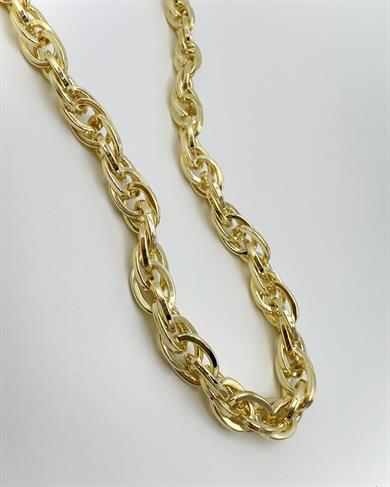 Vp 14 K Oval Sarmal Model Kolye 60cm
