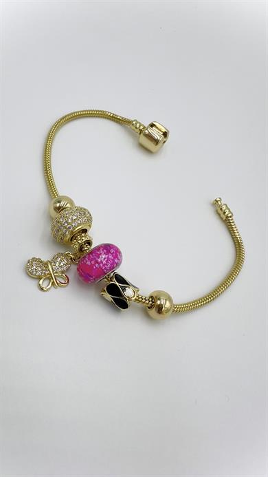 Vp 14 K Pembe Pndr Bileklik