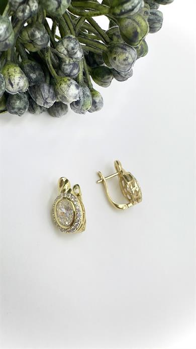 Vp 14 K Pırlanta Model Küpe