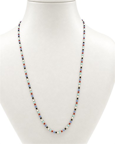Vp 14 K Renkli Kolye 60cm