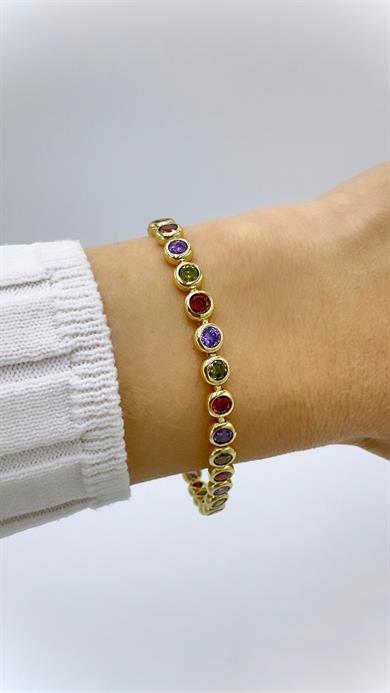 Vp 14 K Renkli Suyolu Model Bileklik