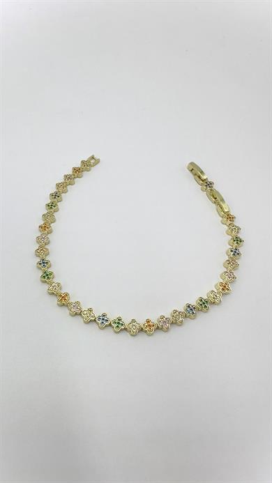 Vp 14 K Renkli Yonca Model Bileklik