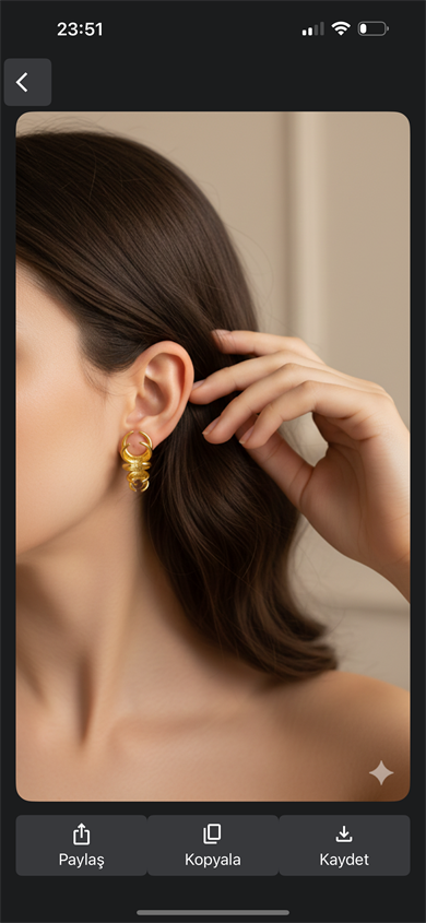 Vp 14 K  Sarmal Küpe