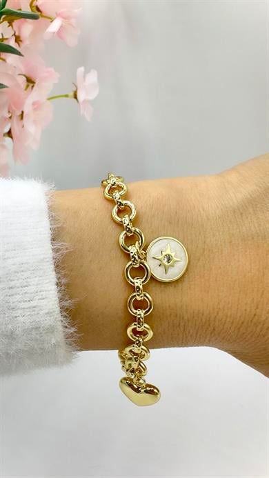 Vp 14 K Sedef Siriüs Halka Model Bileklik