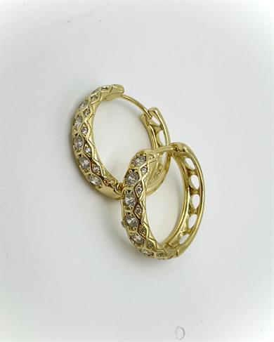 Vp 14 K Su Yolu Halka Küpe