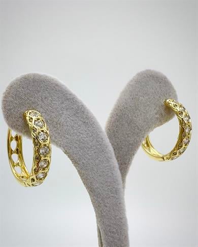 Vp 14 K Su Yolu Halka Küpe