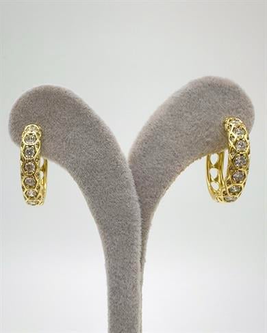 Vp 14 K Su Yolu Halka Küpe