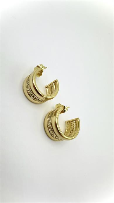 Vp 14 K Suyollu 3 Görünümlü Küpe