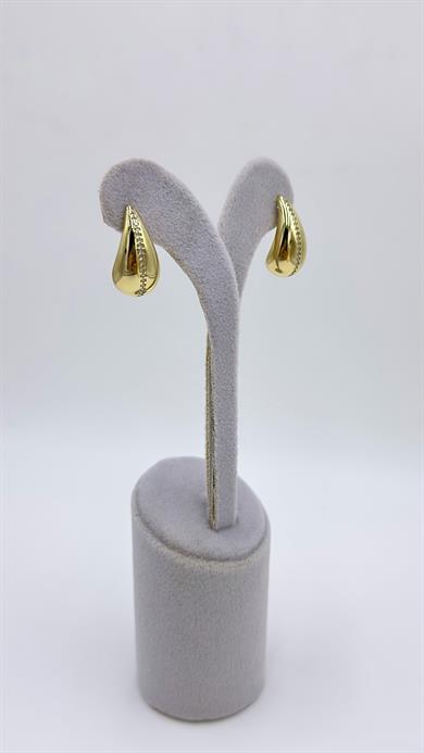 Vp 14 K Suyolu Desenli Damla Model Küpe