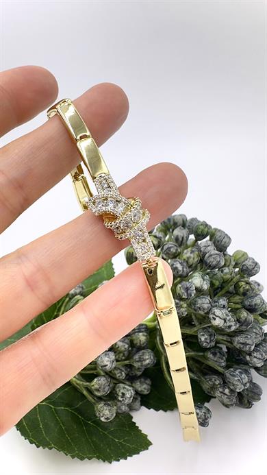 Vp 14 K Taşlı Aşk Düğümü Model Bileklik