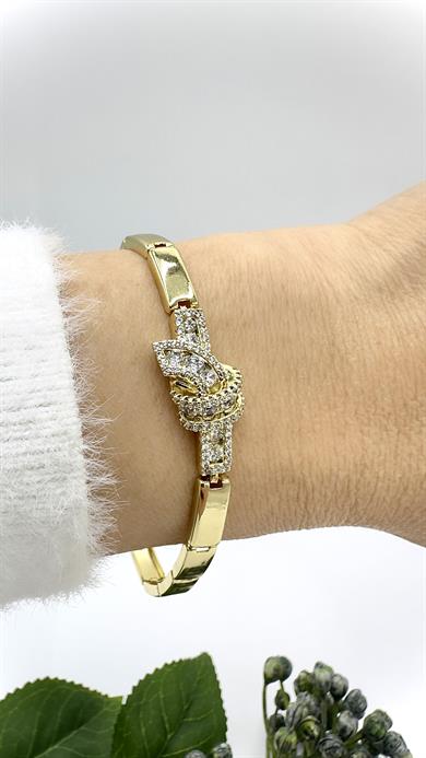 Vp 14 K Taşlı Aşk Düğümü Model Bileklik