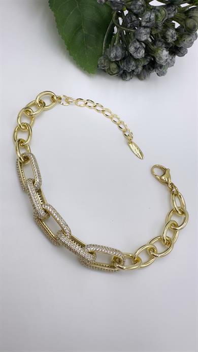 Vp 14 K Taşlı Ataç Model Bileklik