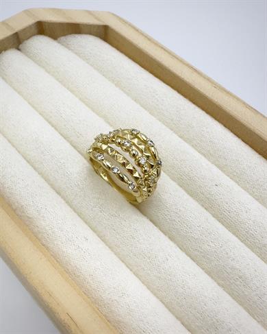 Vp 14 K Taşlı Dorika Model Yüzük