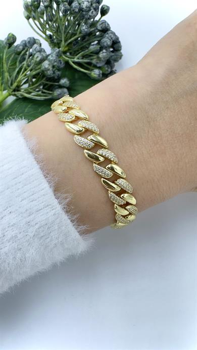 Vp 14 K Taşlı Gurmet Model Bileklik
