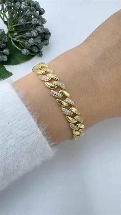 Vp 14 K Taşlı Gurmet Model Bileklik