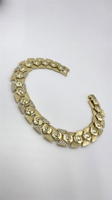 Vp 14 K Taşlı Kelebek Model Bileklik