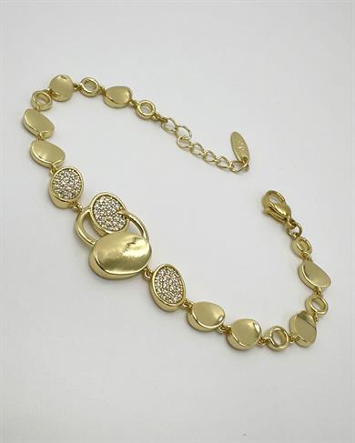 Vp 14 K Taşlı Tasarım Model Bileklik