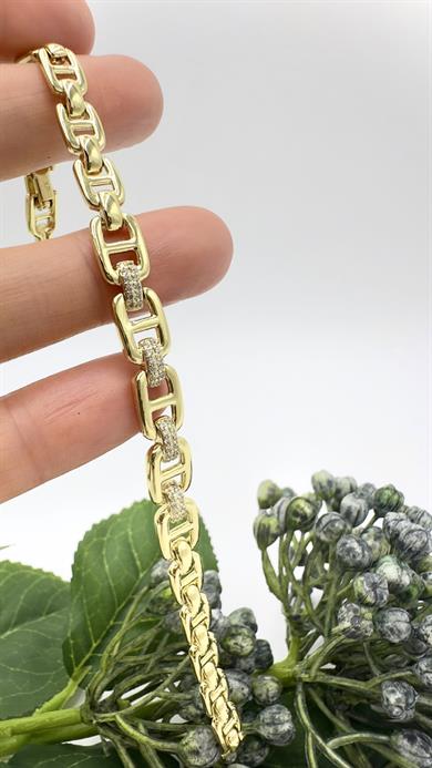 Vp 14 K Taşlı Weyn Model Bileklik