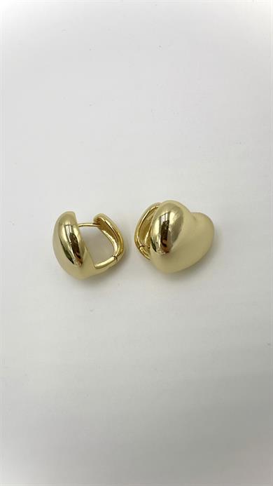 Vp 14 K Taşsız Kalp Model Küpe