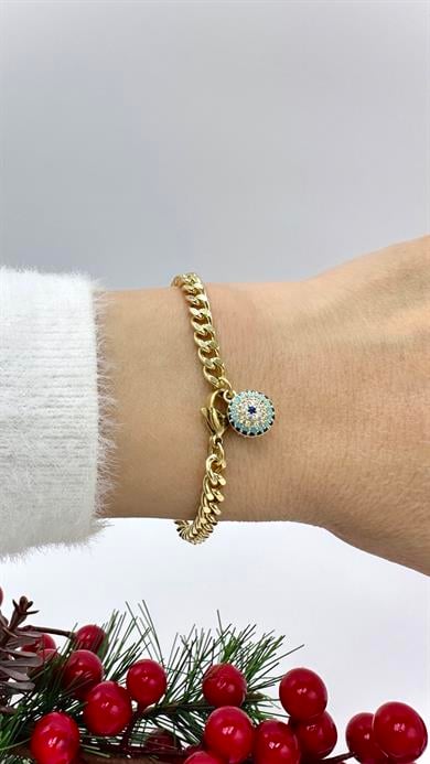 Vp 14 K Tek Kaplan Gözü Model Bileklik