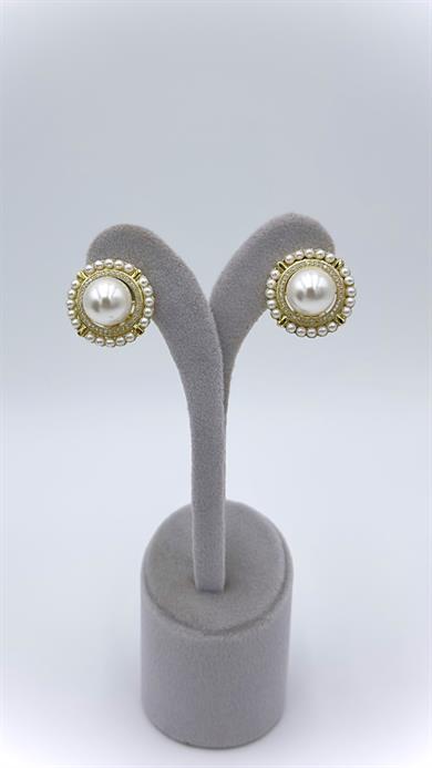 Vp 14 K Toplu İnci Model Küpe