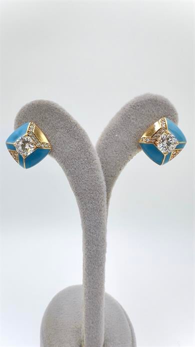 Vp 14 K Turkuaz Küpe