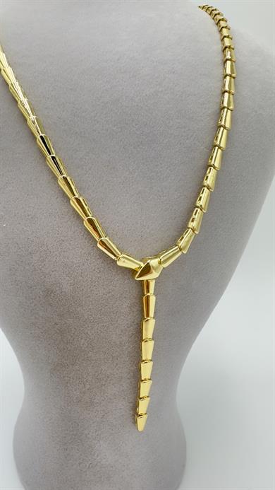 Vp 14 K Yılan Model Y Kolye