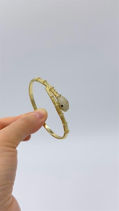 Vp 14 K Yılanlı Model Kelepçe Bileklik