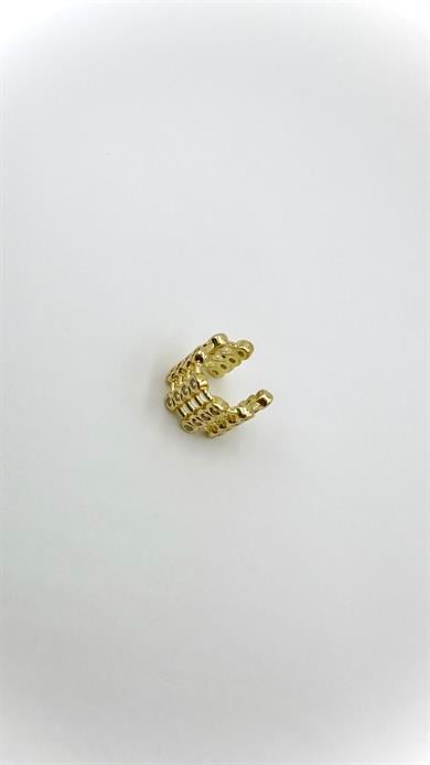 Vp 14 K Yuvarlak Taşlı Halkalı Model Earcuff